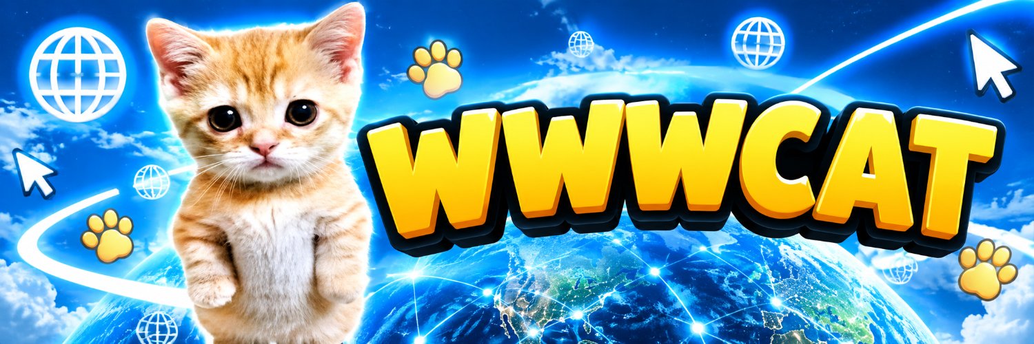World Wide Web Cat banner
